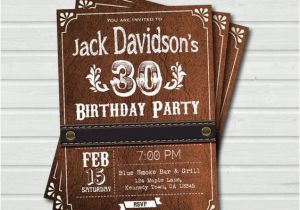 Western Birthday Invitations for Adults Birthdays Birthday Invitations and Cowboys On Pinterest