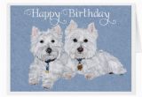 Westie Birthday Cards West Highland Terrier Cards Photo Card Templates