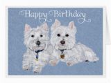 Westie Birthday Cards West Highland Terrier Cards Photo Card Templates