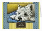 Westie Birthday Cards Westie Birthday Card Zazzle