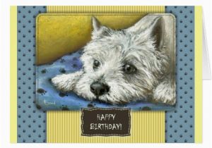 Westie Birthday Cards Westie Birthday Card Zazzle