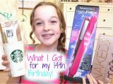 What Should I Get for My 12th Birthday Girl What I Got for My 14th Birthday Youtube