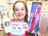 What Should I Get for My 13th Birthday Girl What I Got for My 14th Birthday Youtube