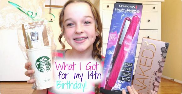 What Should I Get for My 13th Birthday Girl What I Got for My 14th Birthday Youtube