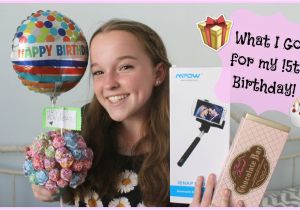 What Should I Get for My 13th Birthday Girl What I Got for My 15th Birthday Youtube
