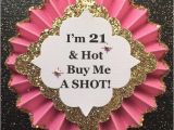 What to Buy for A 21st Birthday Girl 21st Birthday button 21st Birthday Pin 21st