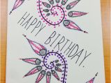 What to Draw On A Birthday Card Hand Drawn Birthday Card by Cardsbys On Etsy 5 00