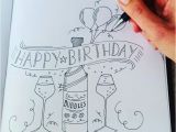 What to Draw On A Birthday Card Happy Birthday Cards Drawing at Getdrawings Com Free for