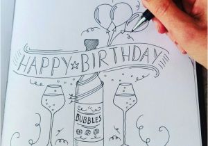 What to Draw On A Birthday Card Happy Birthday Cards Drawing at Getdrawings Com Free for
