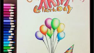 What to Draw On A Birthday Card Pencil Drawing 33 A Birthday Card to My Friends by