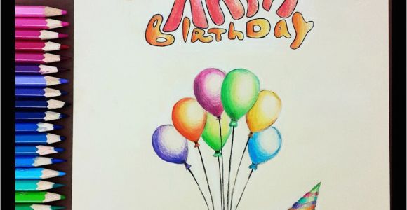 What to Draw On A Birthday Card Pencil Drawing 33 A Birthday Card to My Friends by