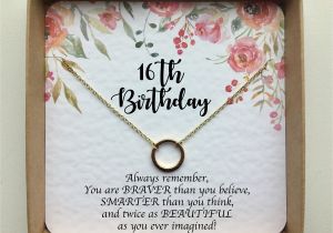 What to Get for 16th Birthday Girl 16th Birthday Gift Girl Sweet 16 Gift Sweet 16 Necklace