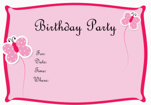 What to Put On A Birthday Invitation 5 Images Several Different Birthday Invitation Maker