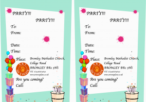 What to Put On A Birthday Invitation Writing A Birthday Invitation Best Party Ideas