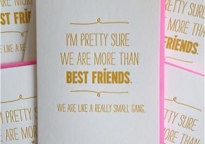 What to Say On A Birthday Card for A Friend Best Friend Card Best Friend Birthday Card We are Like A