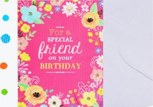 What to Say On A Birthday Card for A Friend Just to Say Friend Birthday Card Garlanna Greeting Cards