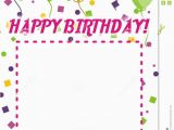What to Say On Birthday Invitations Happy Birthday Invitation Stock Vector Illustration Of