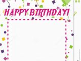 What to Say On Birthday Invitations Happy Birthday Invitation Stock Vector Illustration Of