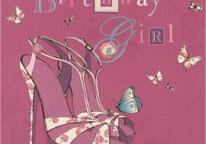 What to Say to A Birthday Girl Birthday Girl Shoes Card Lola Cardspark