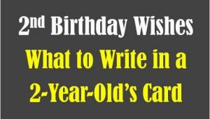 What to Write In 2 Year Old Birthday Card Second Birthday Wishes Messages and Poems Birthday