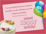 What to Write In A Belated Birthday Card Belated Birthday Wishes Greetings and Belated Birthday