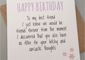 What to Write In A Birthday Card for Best Friend Funny Best Friend Birthday Card Bestie Humour Fun
