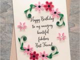 What to Write In A Birthday Card for Best Friend Valentine Present Best Friend Birthday Card Girlfriend