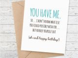 What to Write In A Birthday Card for Girlfriend Funny Birthday Card Funny Boyfriend Card Funny by Flairandpaper
