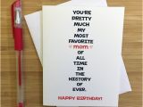 What to Write In A Birthday Card for Mom Happy Birthday Mom Card for Mom Funny Mom Card Cute Card