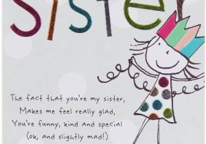 What to Write In A Birthday Card for Sister Paperlink Tinklers Sister Birthday Card Campus Gifts