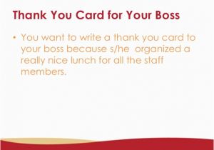 What to Write In A Birthday Card for Your Boss How to Write A formal and Informal Thank You Card