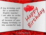 What to Write In A Birthday Card for Your Teacher Birthday Wishes for Teacher 365greetings Com