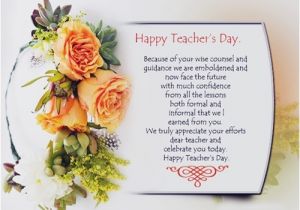 What to Write In A Birthday Card for Your Teacher Happy Teachers Day Quotes 2018 Wishes Images Messages
