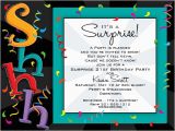 What to Write In A Surprise Birthday Invitation Impactful Adult Birthday Party Wording Concerning Unusual