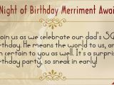 What to Write In A Surprise Birthday Invitation Inspiring 50th Birthday Party Invitation Wordings to