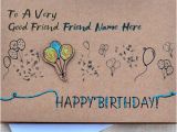 What to Write In Best Friends Birthday Card Birthday Card for Best Friends