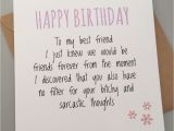 What to Write In Best Friends Birthday Card Funny Best Friend Birthday Card Bestie Humour Fun
