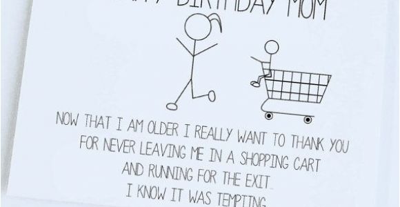 What to Write In Mom S Birthday Card Funny Mother Birthday Mom Birthday Funny Birthday Card Silly