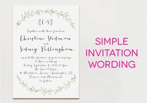 What to Write On A Birthday Invitation Wedding Invitation Templates What to Write On A Wedding