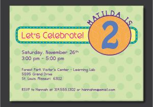 What to Write On Birthday Invitations 2nd Birthday Party Invitation Wording Dolanpedia