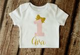 Where Can I Buy A Birthday Girl Shirt First Birthday Outfit Girl 1st Birthday by Pinkblossomdesignco