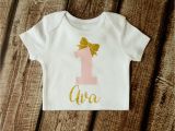 Where Can I Buy A Birthday Girl Shirt First Birthday Outfit Girl 1st Birthday by Pinkblossomdesignco
