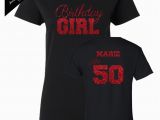 Where Can I Find A Birthday Girl Shirt Birthday Girl Nifty 50 Shirt Personalize the Name and Colors