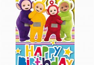 Where Do they Sell Giant Birthday Cards Happy Birthday Teletubbies Birthday Card 243857