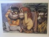 Where the Wild Things are Birthday Card where the Wild Things are Maurice Sendak Greeting Card