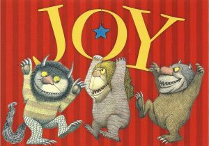 Where the Wild Things are Birthday Card where the Wild Things are Quot Joy Quot Greeting Card