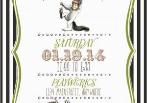 Where the Wild Things are Birthday Invitation Template where the Wild Things are Invitation by Rawkonversations