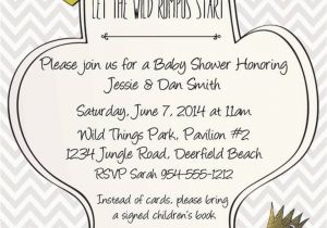 Where the Wild Things are Birthday Invitation Template where the Wild Things are Invitation Template Www