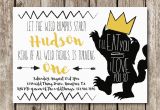 Where the Wild Things are Birthday Invitations where the Wild Things are Birthday Party Invitation Wild One