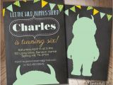 Where the Wild Things are Birthday Invitations where the Wild Things are Invitation Boy Birthday Invitation